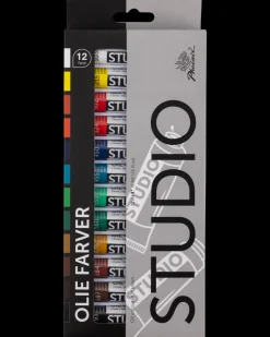 Oliefarvesæt - 12 ml| Oliefarver