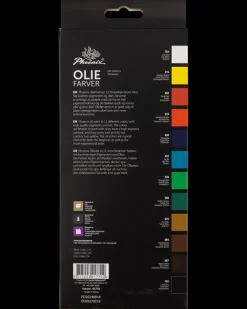 Oliefarvesæt - 12 ml| Oliefarver