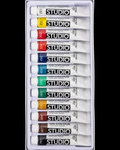 Oliefarvesæt - 12 ml| Oliefarver