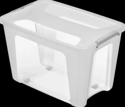 Opbevaringsboks PrimeStore 56 l med hjul| Opbevaringsbokse Og -Kasser