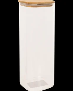 Opbevaringsglas m. trælåg 2,1 liter| Øvrige Køkkenartikler|Opbevaringsbokse Og -Kasser