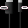 STEVISON Opladerkabel USB-C 0,5 meter - sort| Usb-Kabler