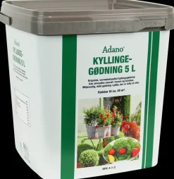 Adano Organisk kyllingegødning 5 L| Gødning Og Jord