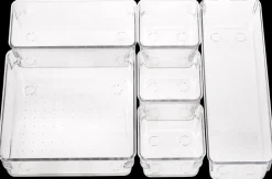 Organizer sæt akryl 6 dele| Øvrige Artikler