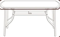 Ovalt bordovertræk 75 x 95 x 155 cm| Overtræk