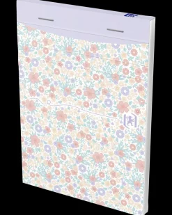 Oxford Notesbog Floral A6 linjer - ass. farver| Kontorartikler