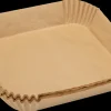 SJÖBO Papirform til airfryer 20 x 20 cm 50 stk.| Husholdningsartikler