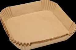 SJÖBO Papirform til airfryer 20 x 20 cm 50 stk.| Husholdningsartikler