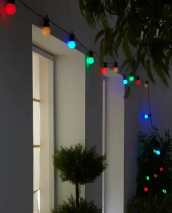 Party lyskæde med 40 LED-pærer| Øvrigt Havetilbehør|Øvrig Belysning