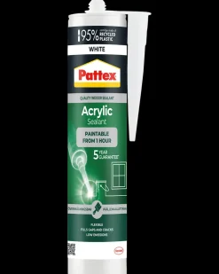 Pattex Akrylfuge 280 ml - Hvid| Fugemasse Og Silikone