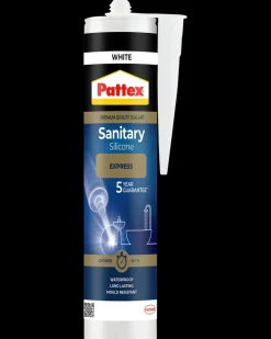 Pattex Silikonefuge Sanitet 1h - Hvid| Fugemasse Og Silikone