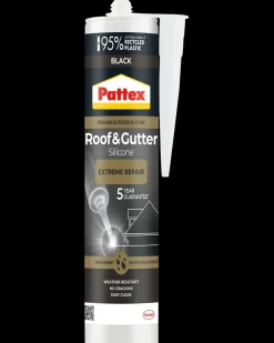 Pattex Tag & Tætning Sort - 300 ml| Spartelmasse Og Reparation