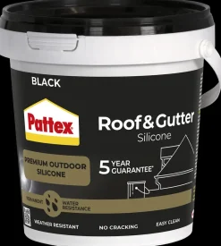 Pattex Tag & Tætning Sort - 750 ml| Spartelmasse Og Reparation