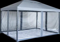 Pavillon 3 x 4 grå| Pavilloner, Partytelte Og Tilbehør