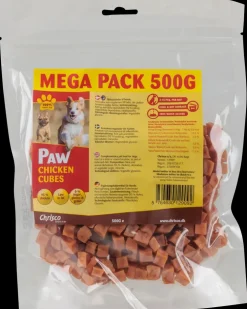 PAW Hundegodbid Chicken cubes 500 g| Hundefoder, Kattemad Og Godbidder