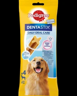 Pedigree Dentastix large 4-pak| Hundefoder, Kattemad Og Godbidder