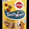 Pedigree Tasty Minis med kylling og and 130 g| Hundefoder, Kattemad Og Godbidder