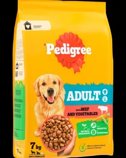 Pedigree Vital Adult med okse og grøntsager 7 kg| Hundefoder, Kattemad Og Godbidder