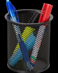 Penneholder rund metal Ø8,9 cm| Kontorartikler