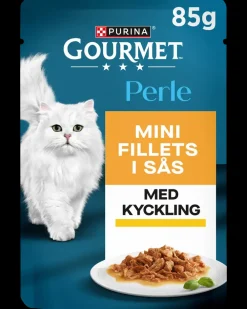 Gourmet Perle vådfoder - kylling 85 g| Hundefoder, Kattemad Og Godbidder