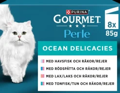 Gourmet Perle vådfoder - Sea 8 x 85 g| Hundefoder, Kattemad Og Godbidder