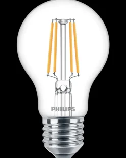 PHILIPS LED-filamentpære 4,3W E27 2-pak| Led-Pærer