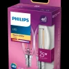 PHILIPS LED-filamentpære 2W E14 2-pak| Led-Pærer