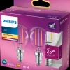 PHILIPS LED-filamentpære 2W E14 2-pak| Led-Pærer