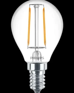 PHILIPS LED-filamentpære 2W E14 2-pak| Led-Pærer
