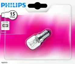 PHILIPS Ovnpære 15W E14 T22| Tilbehør Og Reservedele