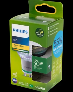 PHILIPS Spotpære 2,1W GU10| Led-Pærer