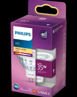 PHILIPS Spotpære 4,4W GU5.3 MR16| Led-Pærer