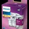 PHILIPS Spotpære 4W GU10 2-pak| Led-Pærer