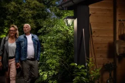 PHILIPS Væglampe Alpenglow E27 360° - sort| Udendørs Væglamper