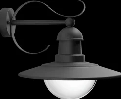 PHILIPS Væglampe Topiary E27 - sort| Udendørs Væglamper