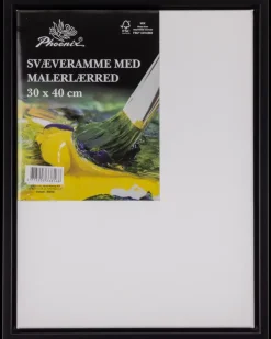 Phoenix Lærred med svæveramme 30 x 40 cm| Svæverammer|Malerlærreder