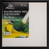 Phoenix Lærred med svæveramme 30 x 30 cm| Svæverammer|Malerlærreder