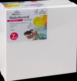 Phoenix Malerlærred 30 x 30 cm 7-pak| Malerlærreder