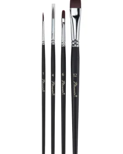 Phoenix Penselsæt til akryl- og oliemaling| Hobbypensler