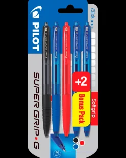 PILOT Super GriP G Kuglepen bonuspakke| Kontorartikler