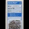 Arvid Nilsson Pladeskrue A4 4,2 x 19 mm 20-pak| Skruer