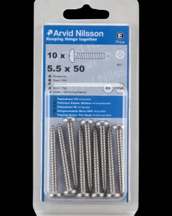 Arvid Nilsson Pladeskrue A4 5,5 x 50 mm 10-pak| Skruer