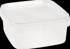 Plastbøtte med låg 600 ml Firkantet| Øvrige Køkkenartikler