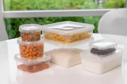 Plastbøtte med låg 280 ml Rund| Øvrige Køkkenartikler