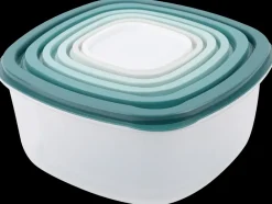 SJÖBO Plastbøtter med låg - 6 stk.| Øvrige Køkkenartikler