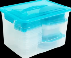 SJÖBO Plastbøtter med låg 50 stk.| Øvrige Køkkenartikler