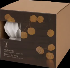 Plissélyskæde LED - hvid| Øvrig Belysning