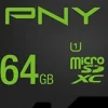 PNY Micro SDHC kort - 64 GB| Hukommelseskort