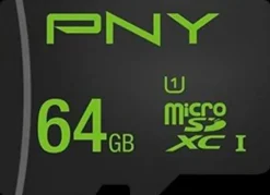 PNY Micro SDHC kort - 64 GB| Hukommelseskort