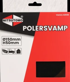 Mitsutomo Polersvamp Ø150 mm H. 50 mm| Voks Og Polering